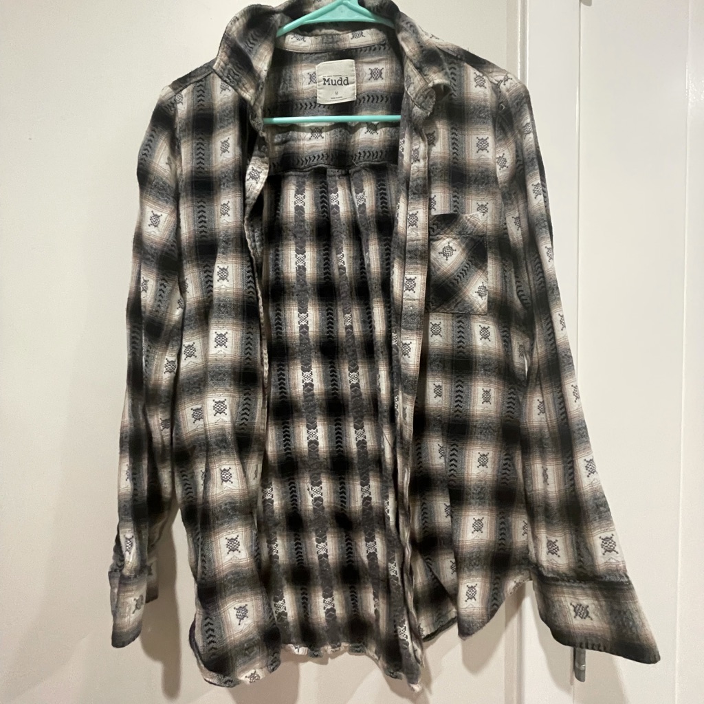 Button Up Pattern Shirt